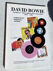 DAVID BOWIE DISCOGRAPHY~127 PAGES PICS INFO~RARE out of press