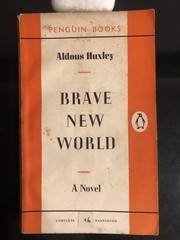 Aldous Huxley Brave New World Penguin 1052 UK 1959 Reprint Acceptable