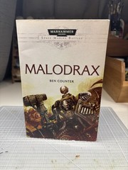 Space Marine Battles: Malodrax by Ben Counter Warhammer 40,000 Paperback Novel