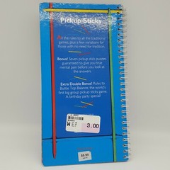 Pickup Sticks by Klutz Editors 1993 Game Book
