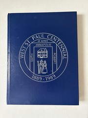 West St Paul Minnesota Centennial 1889 1989 MN Hard Cover Book