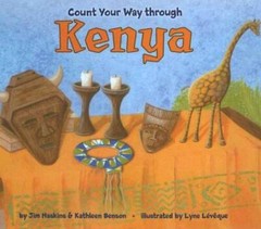 Count Your Way Through Kenya – Library Binding By Haskins, James – GOOD