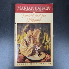 Tourists Are For Trapping Marian Babson 1991 Mystery Crime Novel Bantam Books PB
