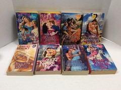 ZEBRA VINTAGE HEARTFIRE HISTORICAL ROMANCE Lot of 8 PB Clinch Bodice Ripper