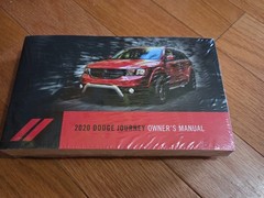 FACTORY SEALED 2020 Dodge Journey Owner’s Manual