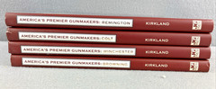 America’s Premier Gunmakers 4-Book Box Set Browning, Colt, Remington, Winchester