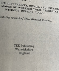 Turning & Mechanical Manipulation VOLUME 1 Charles Holtzapffel HBDJ On The Lathe