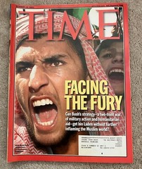 Time Magazine October 15 2001: Facing The Fury, Bush’s Strategy vs. Bin Laden