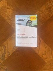 NADA! J.D. Power Official Used Car Guide Central Edition June 2022