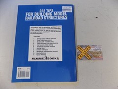 Model Railroader 222 Tips for Building Model RR Structures 1992 64 pgs (060635)