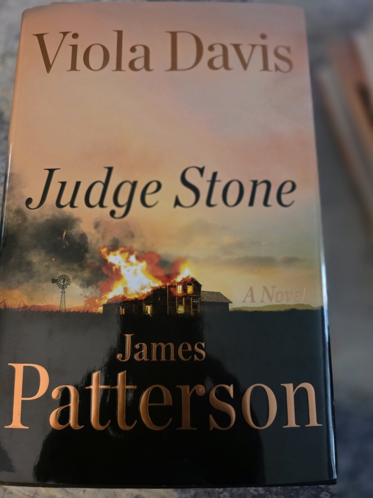 Viola Davis/James Patterson- Judge Stone -Signed 1st/1st HC/DJ 2026 Unread