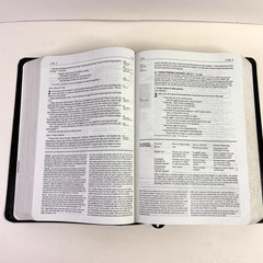 Life Application Study Bible 1997 Blue Bonded Leather Zondervan Red Letter