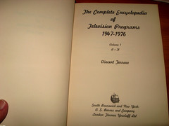 THE COMPLETE ENCYCLOPEDIA of TELEVISION PROGRAMS 1947-1976 2 volumes (HB 1976)
