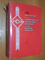 23rd Application of Computers Operations Research in the Mineral Industry APCOM