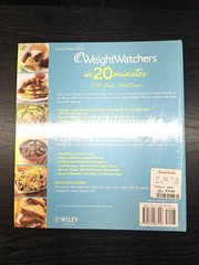 Weight Watchers In 20 Minutes (Weight Watchers Cooking) New In Shrinkwrap