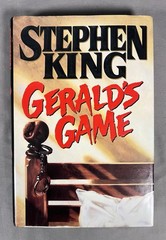 Gerald’s Game – Stephen King – 1992 1st Ed/1st Print HC/DJ Viking Movie Tie-In