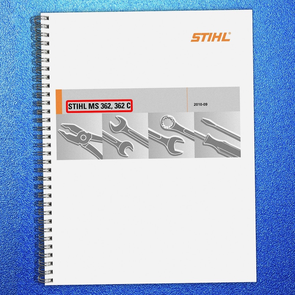 STIHL MS 362 MS 362 C Chainsaw Service Manual 2010, SPIRAL CLOSURE, TOUGH FRONT
