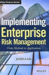 Implementing Enterprise Risk Management: – Hardcover, by Lam James – Very Good