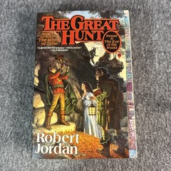 The Great Hunt Robert Jordan 1990 1st Edition Trade PB Wheel of Time First Print