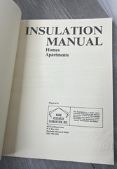 Lot/4: Concrete Masonry, Schematic Wiring, Basic Plumbing, Insulation Manual
