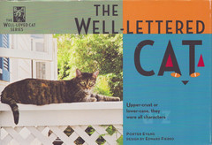 The Well-Lettered CAT Porter Evans Well-Loved Cat Series HCDJ Illustrated