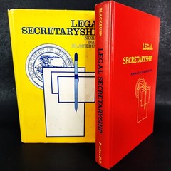 Legal Secretaryship by Norma Davis Blackburn 1971 prentice-hall, inc HCDJ