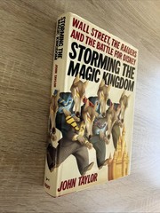 SIGNED – Storming The Magic Kingdom by John Taylor 1987 1st Edition Hardcover DJ
