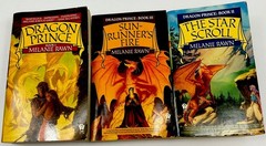 Dragon Prince Trilogy 1-3 Melanie Rawn Star Scroll Sun-Runner’s Fire Daw Trade