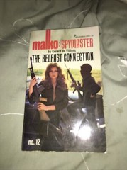 MALKO SPYMASTER The Belfast Connection No. 12 1976 by Gérard De Villiers