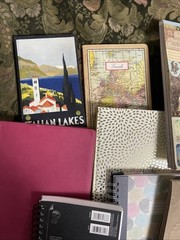 Lot Of Journals, Writing Tablets, And Picture Books