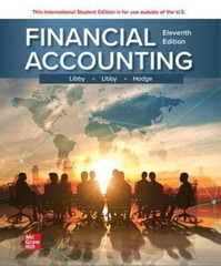 Financial Accounting 11e by Robert Libby International Edition softcover