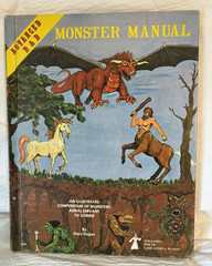 Advanced D&D Monster Manual 4th Edition 1979 Vintage by Gary Gygax
