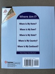 First Step Nonfiction Where Am I? Series Where Is My Home? by Robin Nelson