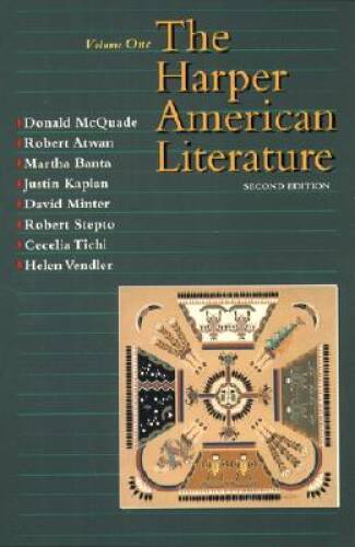 Harper American Literature, Volume I (2nd Edition) – Textbook Binding – GOOD