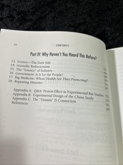 THE CHINA STUDY – T Colin/Thomas M Campbell – p/b 2006