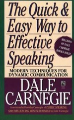 The Quick and Easy Way to Effective Speaking By Dale Carnegie – ACCEPTABLE