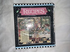Vintage Mary Engelbreit Recipe Book Keeper File Organizer 1992 Binder 8.5 x 7.5”