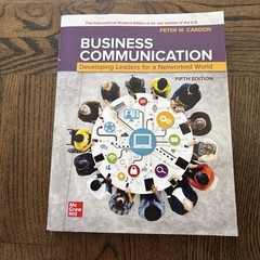 Business Communication: Developing Leaders for Networked 5th Preowned