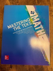 Mastering the TEKS Texas Math Course 1