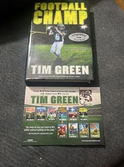 Signed 1st Ed. Football Genius Ser.: Football Champ by Tim Green Hologram