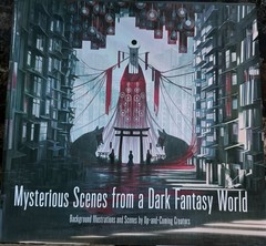 Mysterious Scenes from a Dark Fantasy World: Background Illustrations – Acceptab
