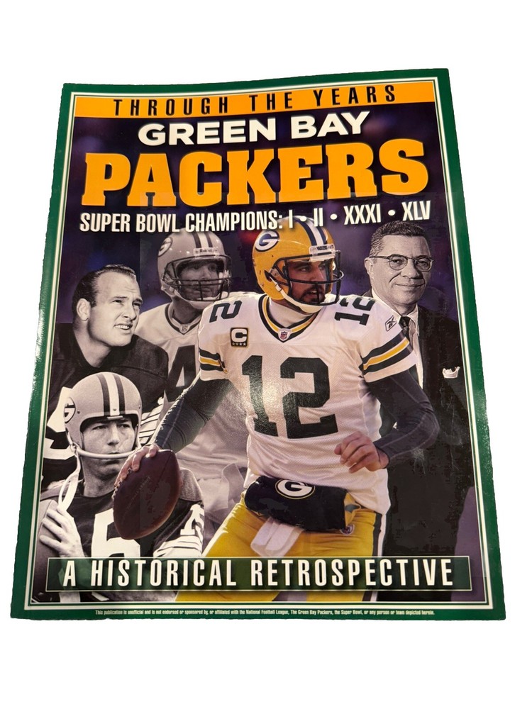 NFL – Green Bay Packers – “Through The Years” A Historical Retrospective