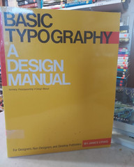 BASIC TYPOGRAPHY A DESIGN MANUAL: JAMES CRAIG (1990,TPK) BL7B