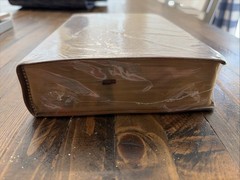 Brown Sim Leather Large Print LDS Bible 9-1/2” X 6-1/2” Indexed New!