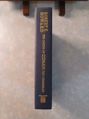 Dustjacket ERROR Copy of The Coming of Conan The Cimmerian by Robert E Howard