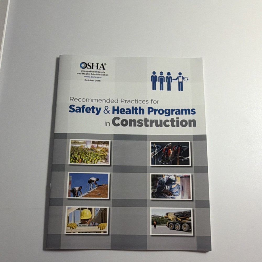 OSHA Recommended Practices Construction Safety Pamphlet Technology & Engineerin…