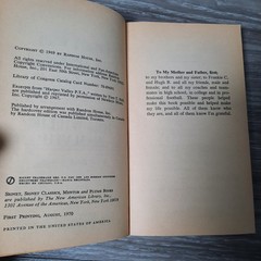 I Can’t Wait Until Tomorrow Joe Namath First Printing Signet Nonfiction NFL 1970