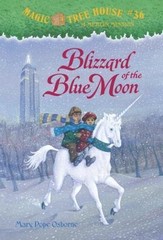 Blizzard of the Blue Moon – paperback, Mary Pope Osborne, 9780375830389, new