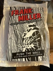 Frank Miller GOLD SIGNED BOOK Push the Wall signed bookplate /500 limited