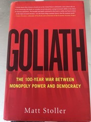 Goliath: The 100-Year War by Matt Stoller Hardcover Political Science History